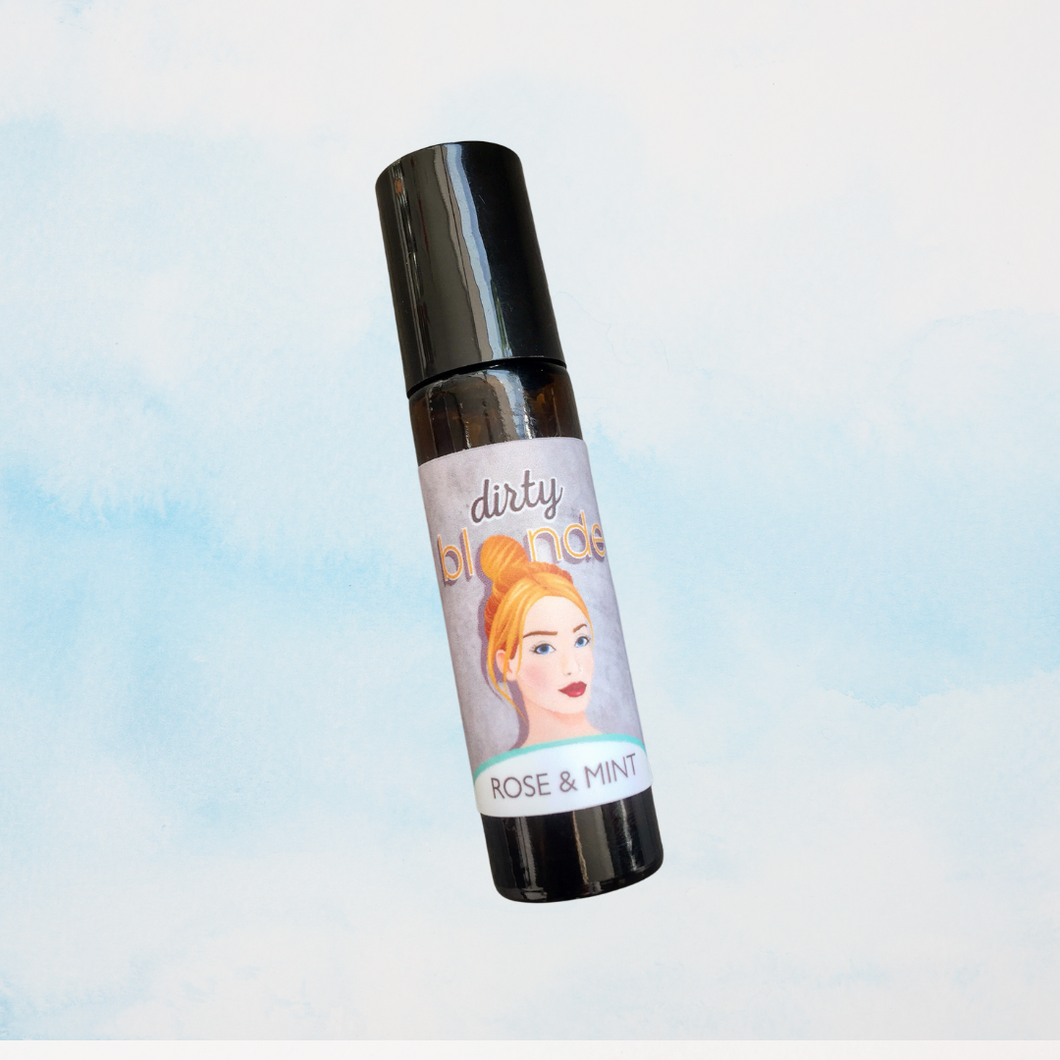 Rose and Peppermint Essential Oil Perfume